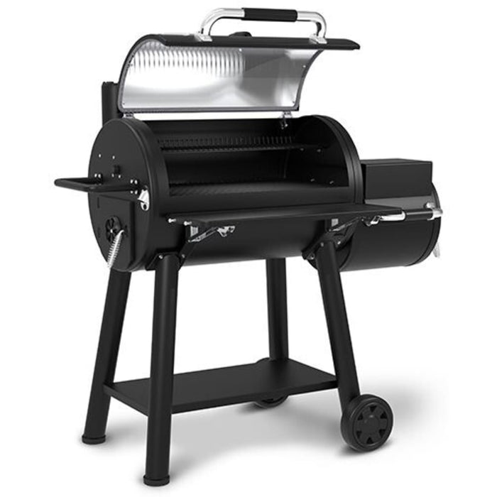 Broil King Regal Charcoal Offset 500 Freestanding Grill Smoker with 955 sq. in. Total Cooking Surface - BK958050