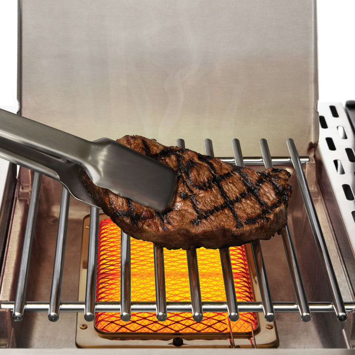 Broil King Regal S 590 PRO IR 5-Burner Natural Gas Grill With Rotisserie & Infrared Side Burner - Stainless Steel - 958947