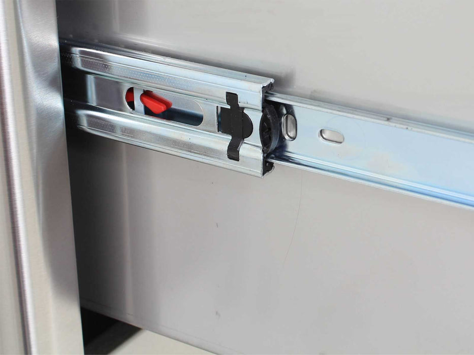 Blaze 30-Inch Stainless Steel Triple Access Drawer with LED Lighting