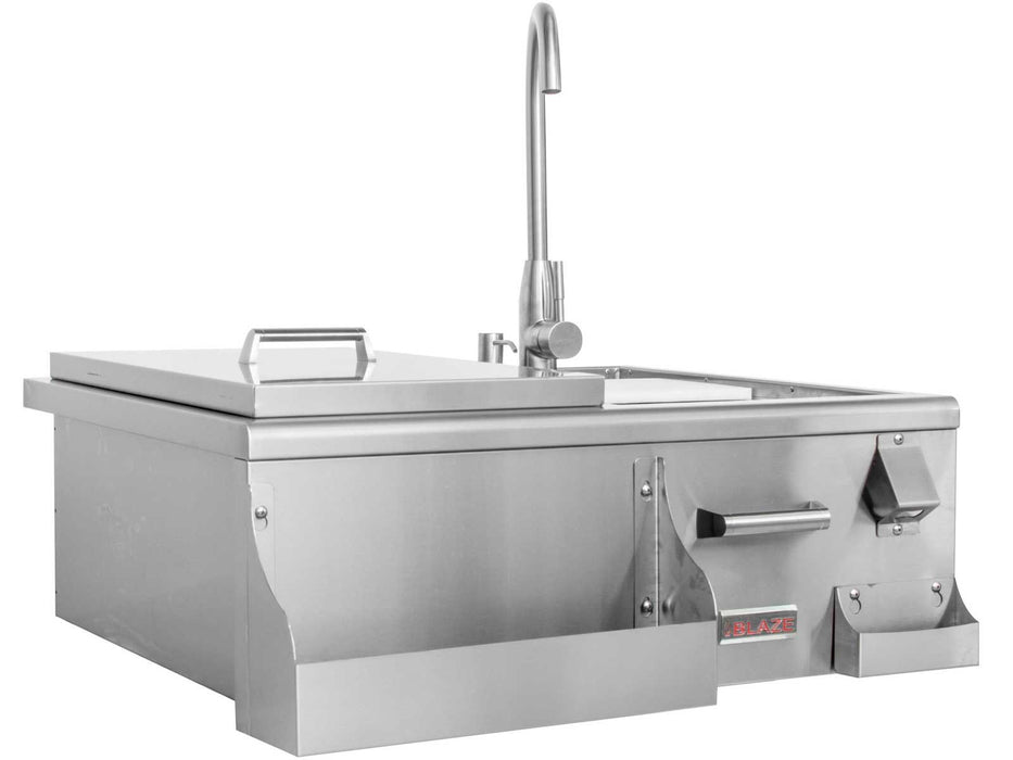 Blaze 30-Inch Beverage Center With Sink & Ice Bin Cooler