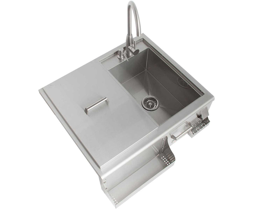 Blaze 30-Inch Beverage Center With Sink & Ice Bin Cooler