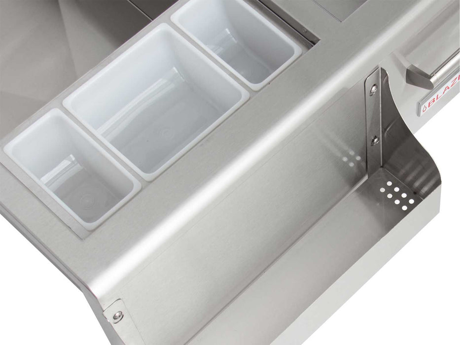 Blaze 30-Inch Beverage Center With Sink & Ice Bin Cooler