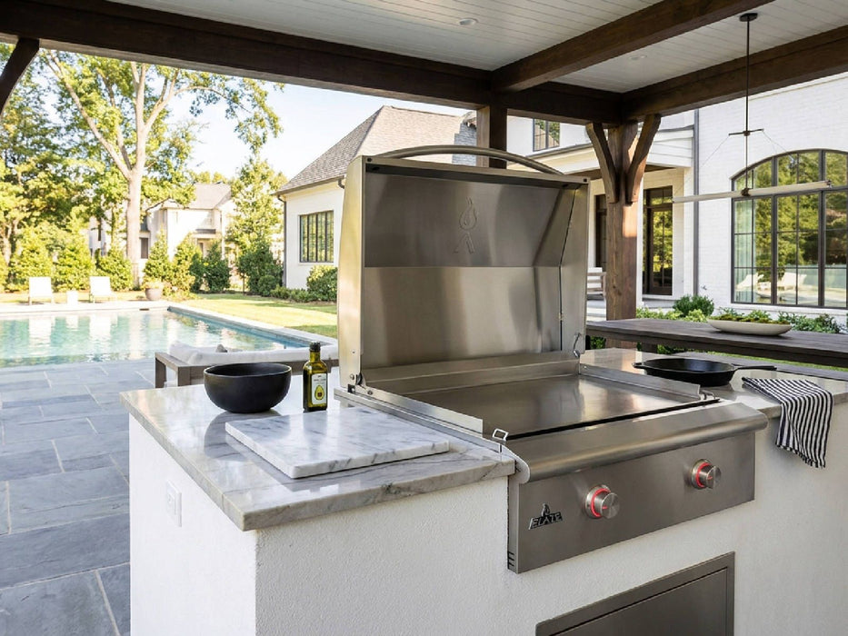 Blaze Premium LTE+ 30-Inch Built-In Gas Griddle With Lights