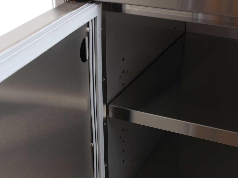 Blaze 32-Inch Sealed Stainless Steel Dry Storage Pantry With Shelf
