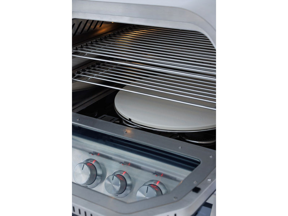 Blaze Premium LTE+ 26-Inch Built-In Gas Outdoor Pizza Oven with Bluetooth Probes & Rotisserie