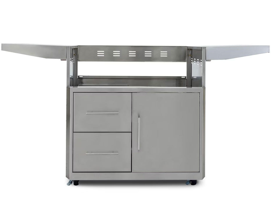 Blaze Grill Cart for Professional LUX 3-Burner Gas Grill with LED Lighting and Soft Close