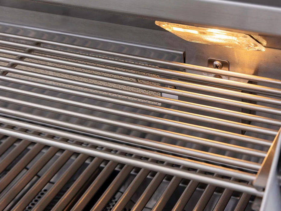 Blaze Premium LTE+ 32-Inch 4-Burner Built-In Gas Grill With Rear Infrared Burner & Lift-Assist Hood