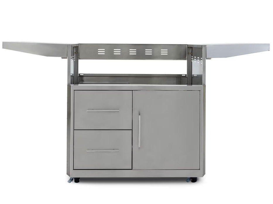 Blaze Grill Cart for Professional LUX 4-Burner Gas Grill with LED Lighting and Soft Close