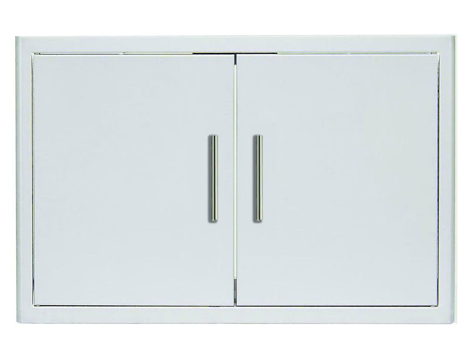 Blaze 32-Inch Stainless Steel Double Access Door With Paper Towel Holder