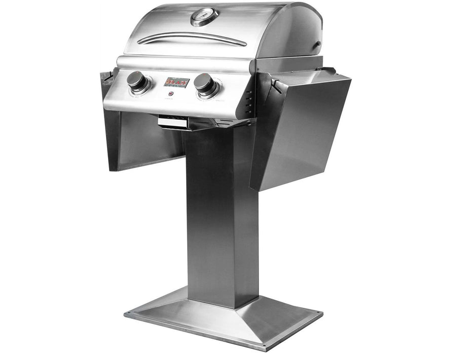 Blaze Pedestal Base With Side Shelves For Blaze 21-Inch Portable Electric Grill
