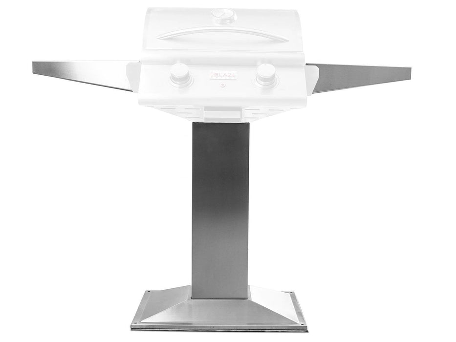 Blaze Pedestal Base With Side Shelves For Blaze 21-Inch Portable Electric Grill