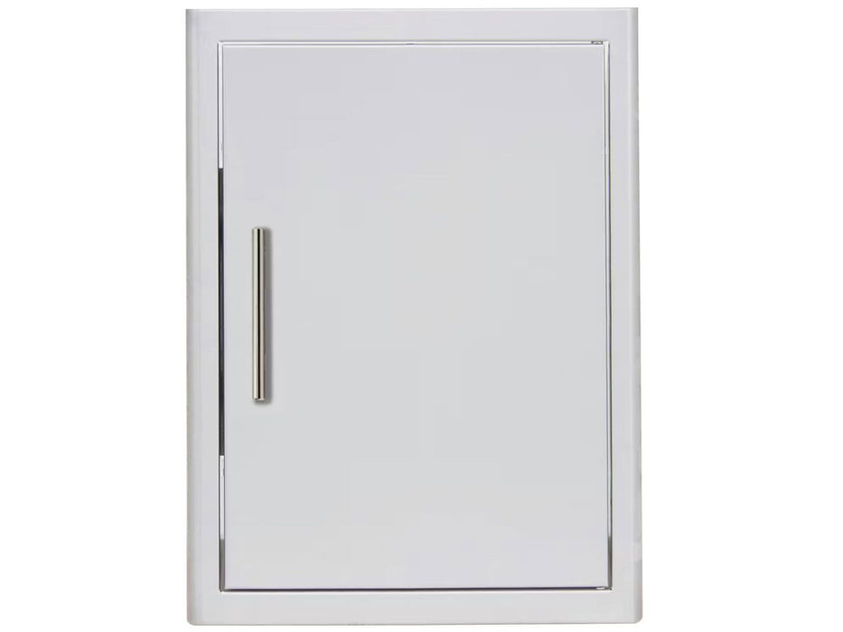 Blaze 21-Inch Right Hinged Stainless Steel Single Access Door - Vertical