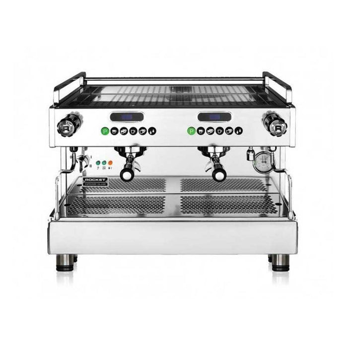 Rocket Boxer 2 Group Shot Timer Commercial Espresso Machine