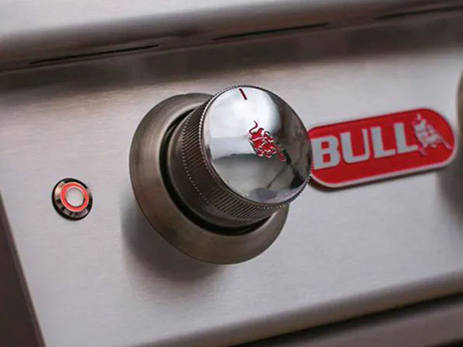 Bull Brahma 38-Inch 5-Burner Built-In Gas Grill With Rear Infrared Burner & Rotisserie Kit