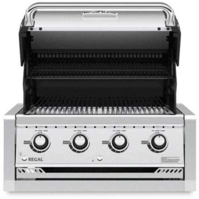 Broil King Regal S420 4-Burner Built-In Propane Gas Grill - Stainless Steel - 885714