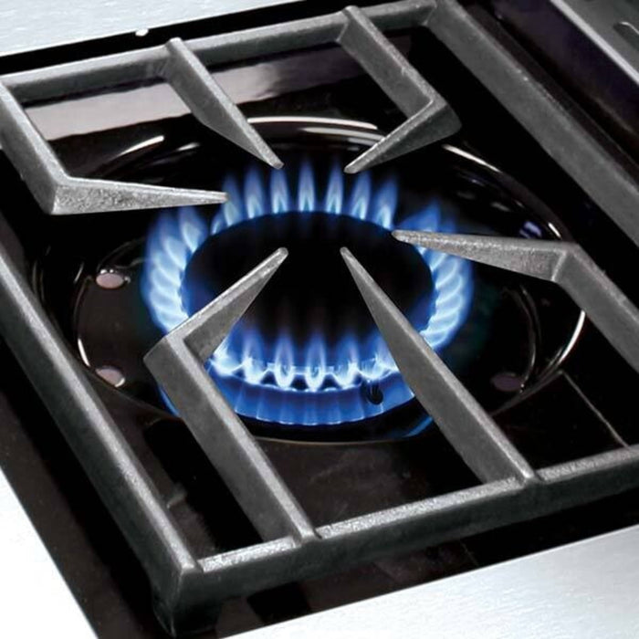 Broil King Imperial QS 670 6 Burner Built-In Natural Gas Grill w/ Rear Burner & Rotisserie Kit - 699777