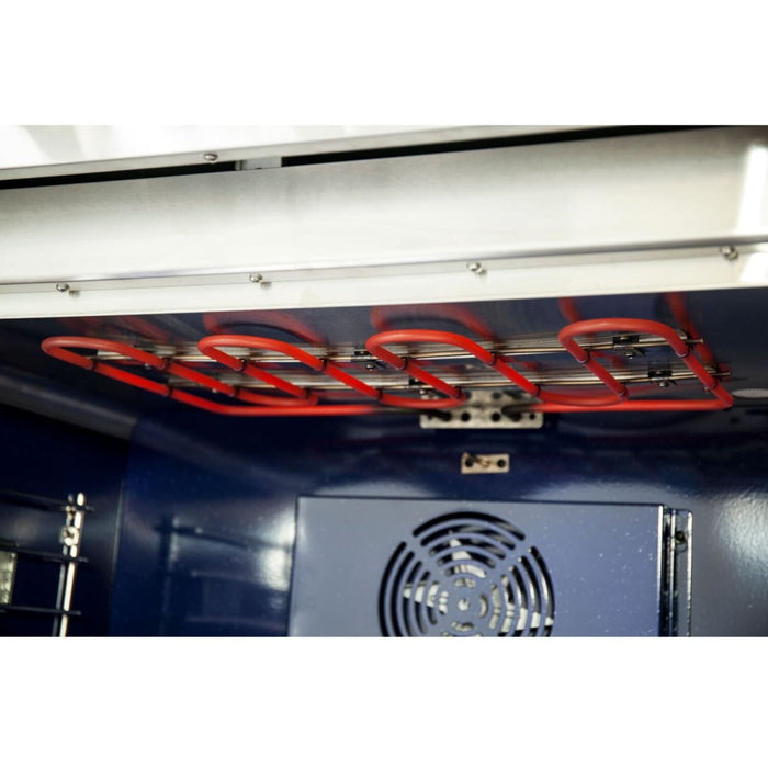 NXR AKD3605 36" Dual Fuel Range with 6 Dual Power Burners and Cast Iron Grates - Stainless Steel