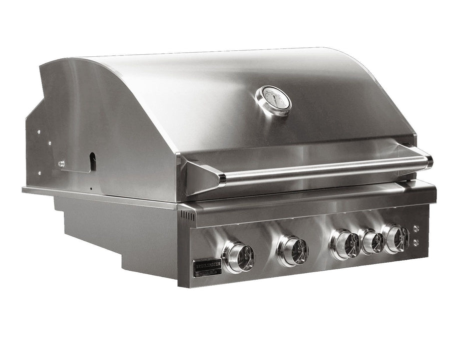 Broilmaster 32-Inch 4-Burners Premium Natural Gas Grill in Stainless Steel (BSB324N)