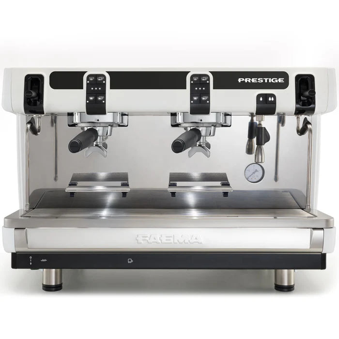 Faema Prestige A/2 Compact – 2 Group Commercial Espresso Machine with Autosteam (Tall Cup)