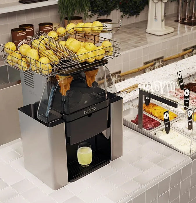 Zummo ZI06-N Z06 Nature Inox Commercial Juicer - 10 Fruits / Minute