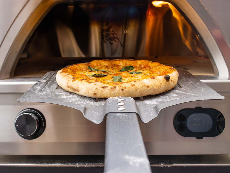Bull Duel Fuel Gas and Wood-Fired Countertop Pizza Oven