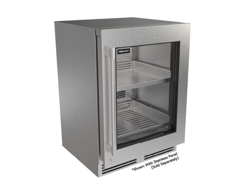 Perlick G5 Luxe - 24" Refrigerator with Glass Door