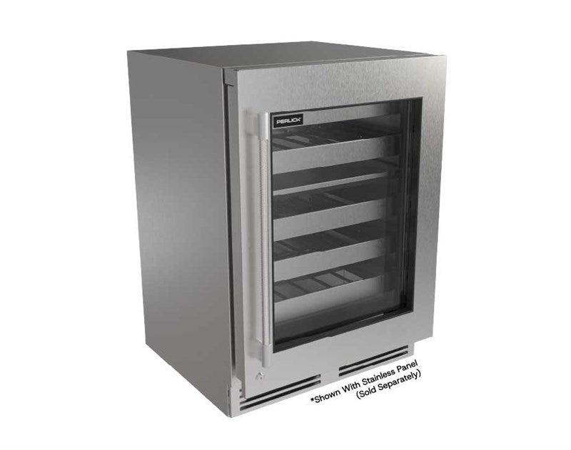 Perlick G5 Luxe - 24" Dual Zone Wine Reserve with Glass Door