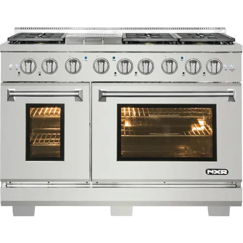 NXR Liquid Propane 48" Culinary Series Dual Fuel Range (AKD4807LP)