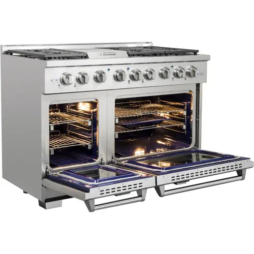 NXR Liquid Propane 48" Culinary Series Dual Fuel Range (AKD4807LP)