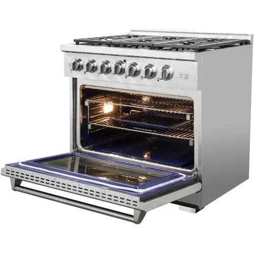 NXR Natural Gas 36" Culinary Series Dual Fuel Range (AKD3605)