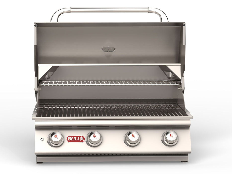 Bull Lonestar Select 30-Inch 4-Burner Built-In Gas Grill with Lights