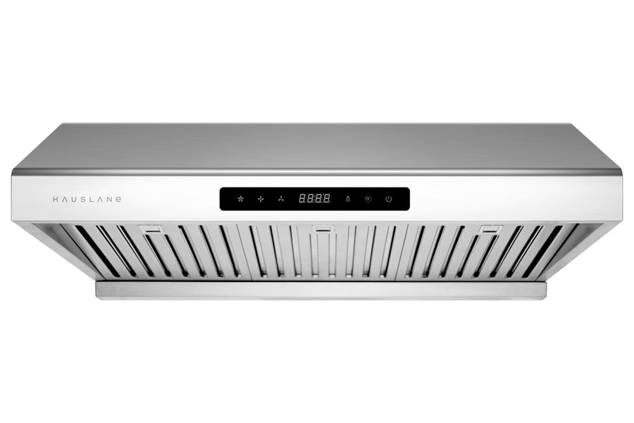 Hauslane | 30 Inch Under Cabinet Range Hood with Stainless Steel Filters in Stainless Steel (UC-PS10SS-30)