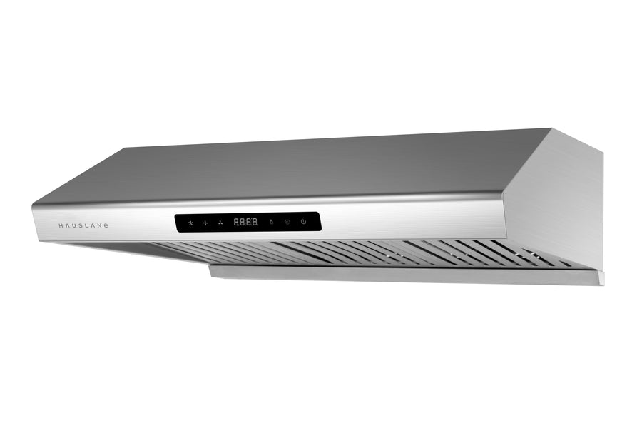 Hauslane | 30 Inch Under Cabinet Range Hood with Stainless Steel Filters in Stainless Steel (UC-PS10SS-30)