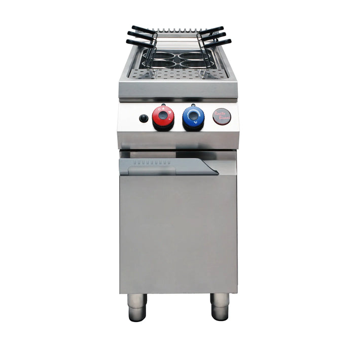 RositoBisani CPG1 HIGH BTU 12 Gallon Desco Gas Single Tank Pasta Cooker, 80.000 BTU