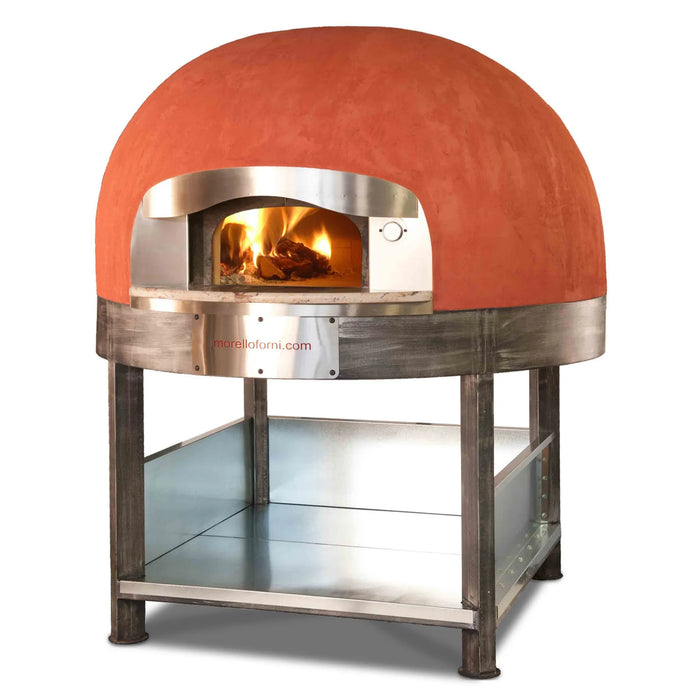 Rosito Bisani FW150-CB 59 Inch Inside Diameter Wood Fired Pizza Oven with Removable Cooking Slab