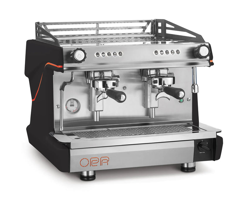 Rosito Bisani OPERA 5 TWO GROUP Compact Electronic Espresso Machine 2 Group 1-4 Cup Simultaneous Delivery Capability