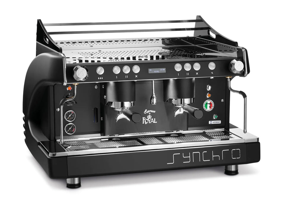 Rosito Bisani SYNCHRO RS TWO GROUP CBC Royal Traditional Espresso Machine 2-group