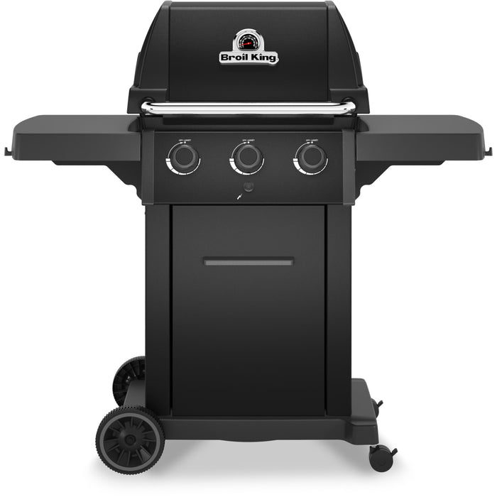 Broil King 52 Inch Natural Gas Grill with 500 sq Inch Cooking Surface, 3 Burners, Cast Iron Cooking Grids, Flav-R- Wave Cooking System and Cookbox Included