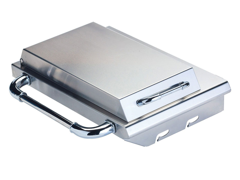 Bull Sidekick Propane Gas Single Side Burner with Stainless Steel Lid