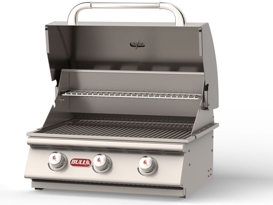 Bull Steer Premium 25-Inch 3-Burner Built-In Gas Grill