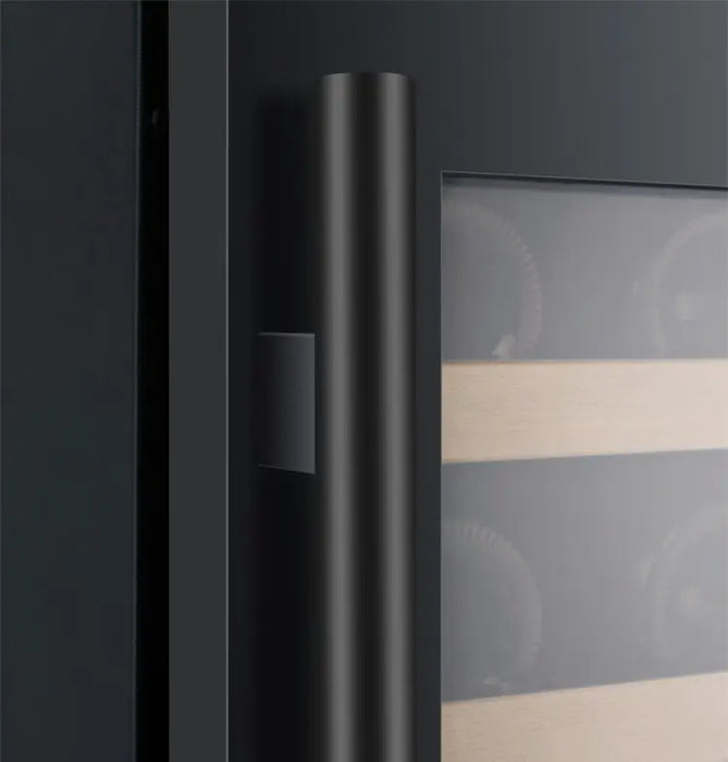 Allavino 24" Wide FlexCount II Tru-Vino 56 Bottle Single Zone Black Left Hinge Wine Refrigerator