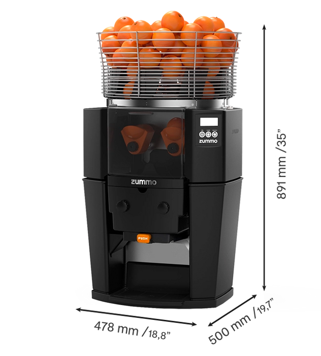 Zummo Z14-N Nature Commercial Juicer - 16 Fruits / Minute