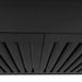 ZLINE Convertible Vent Wall Mount Range Hood in Black Stainless Steel (BSKBN)