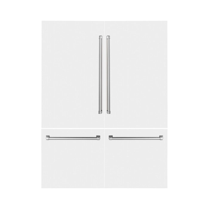 ZLINE 60" Refrigerator Panels in White Matte for a 60" Built-in Refrigerator (RPBIV-WM-60)