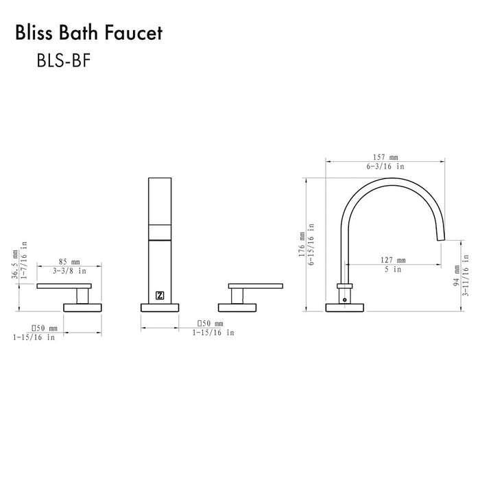 ZLINE Bliss Bath Faucet (BLS-BF)