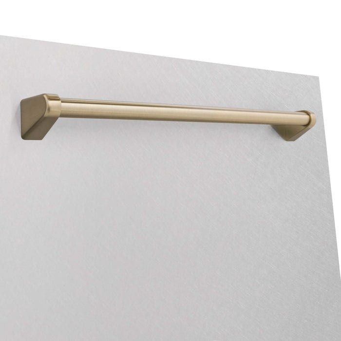 ZLINE Autograph Edition 24 in. Monument Dishwasher Panel with Champagne Bronze Handle in Color Options (DPMTZ-24-CB)