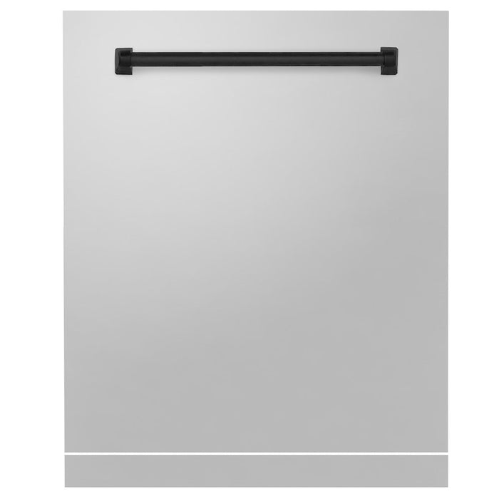 ZLINE Autograph Edition 24 in. Monument Dishwasher Panel with Matte Black Handle (DPMTZ-24-MB)