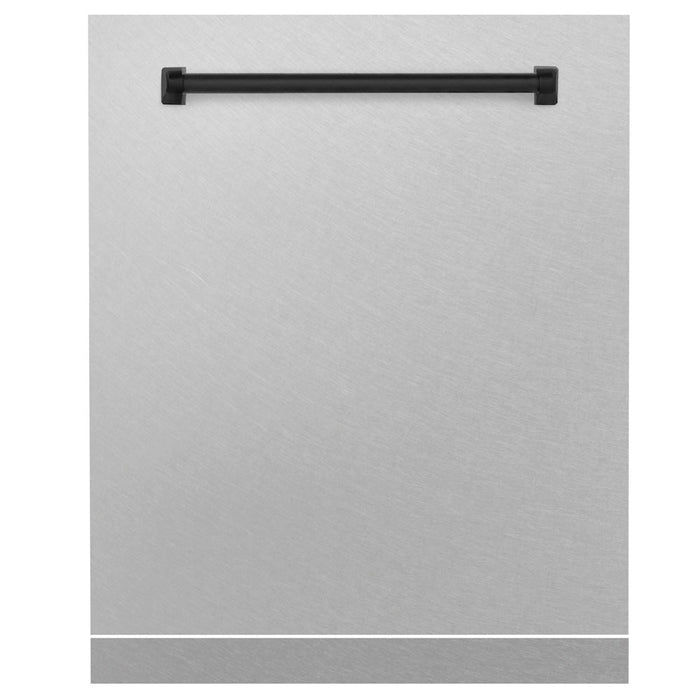 ZLINE Autograph Edition 24 in. Monument Dishwasher Panel with Matte Black Handle (DPMTZ-24-MB)