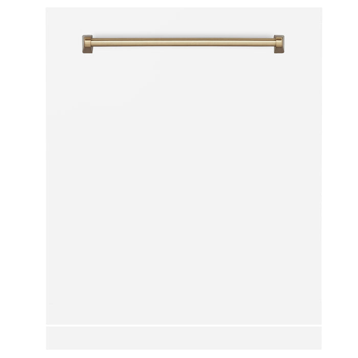 ZLINE Autograph Edition 24 in. Monument Dishwasher Panel with Champagne Bronze Handle in Color Options (DPMTZ-24-CB)