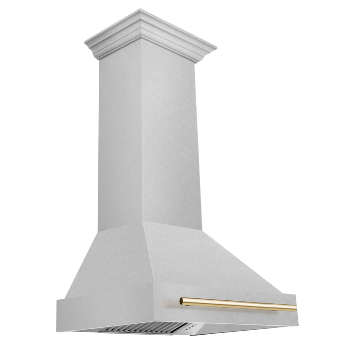 ZLINE 30" Autograph Edition Fingerprint Resistant Stainless Steel Range Hood (8654SNZ-30)